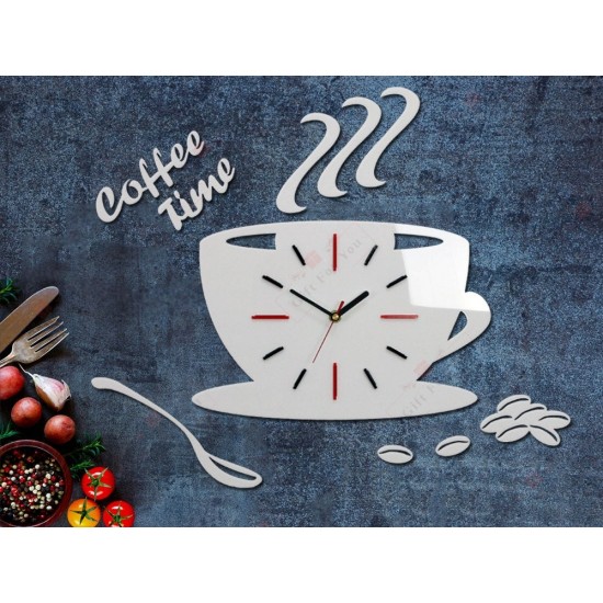 Cup of Coffee Wall Clock