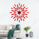 Firework Ambiance Wall Clock