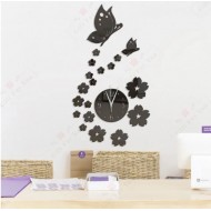 Floral Wall Clock Floral Wall Clock