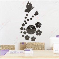 Floral Wall Clock Floral Wall Clock