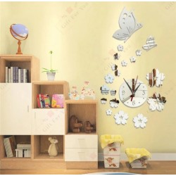 Floral Wall Clock Floral Wall Clock