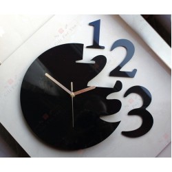 Modern Digit Wall Clock Modern Digit Wall Clock