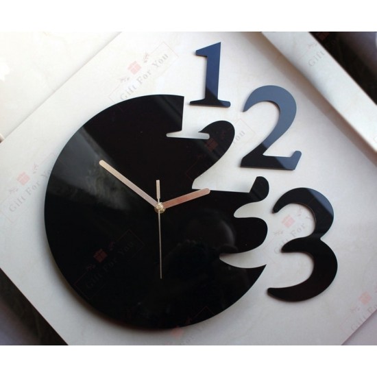 Modern Digit Wall Clock