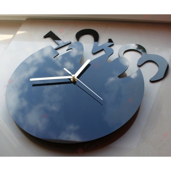 Modern Digit Wall Clock