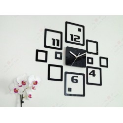 Multi Square Modern Wall Clock Multi Square Modern Wall Clock