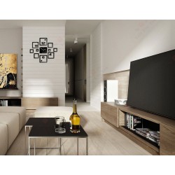 Multi Square Modern Wall Clock Multi Square Modern Wall Clock