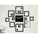 Multi Square Modern Wall Clock