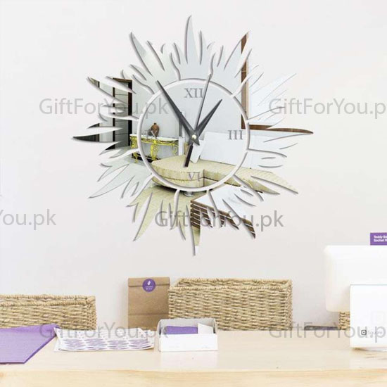 Sun Wall Clock